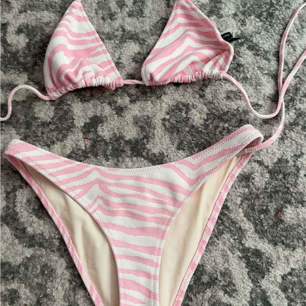 triangl zebra punch bikini